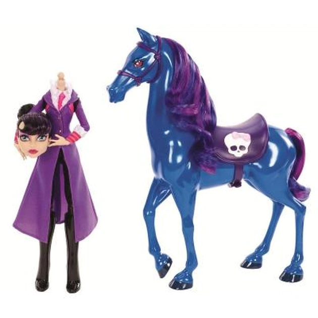 Лялька Monster High Директриса Бладгуд та кінь Кошмар (BBK21) - изображение 1