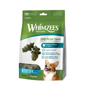 Лакомство для собак Whimzees Alligator S 24 шт (8718627752586) изображение 1