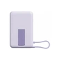 Батарея універсальна Xiaomi 10000mAh Magnetic with Built-in Stand Violet (BHR08PAGL) - зменшене зображення 3