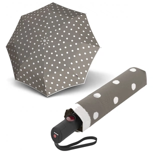 Парасоля Knirps C.205 Medium Duomatic Dot Art Taupe (Kn95 8205 4902) зображення 1