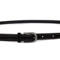Ремінь Vintage Замшевий жіночий Чорний (20772) - зменшене зображення 6