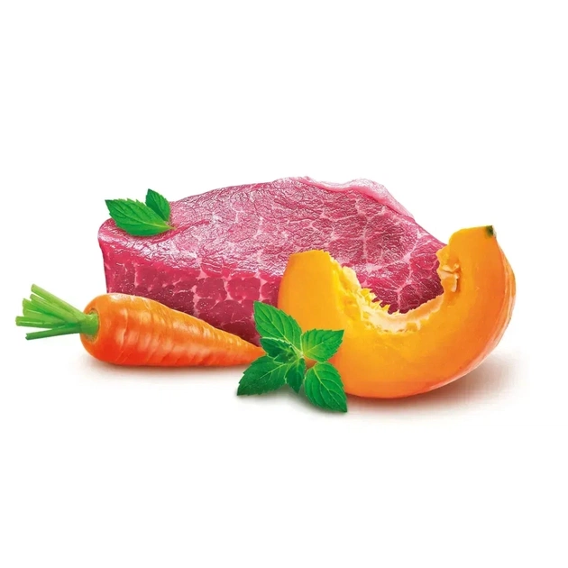 Сухий корм для собак Home Food ADULT MINI/MEDIUM Hypoallergenic з телятиною, овочами та духмяними травами 700 г (4820290090323) - picture 3