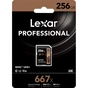 Карта пам'яті Lexar 256GB SDXC class 10 UHS-I U3 V30 667x Professional (LSD256B667) - зменшене зображення 3