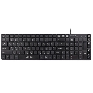 Клавіатура Vinga KB820BK зображення 1
