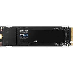 Накопичувач SSD M.2 2280 1TB 990 EVO Samsung (MZ-V9E1T0BW) зображення 1