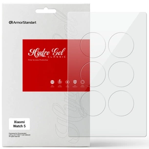 Плівка захисна Armorstandart hydrogel Xiaomi Watch 5 6 pcs (ARM92789) зображення 1