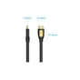 Кабель мультимедийный HDMI M to HDMI M 3.0m V2.0 4K60Hz PVC black Vention (ALIBI) - уменьшенное изображение 2