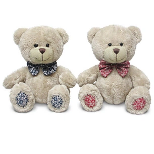 М'яка іграшка Lava Ведмідь Берні з декоративним бантом малий 18 см (LA8533J) зображення 1