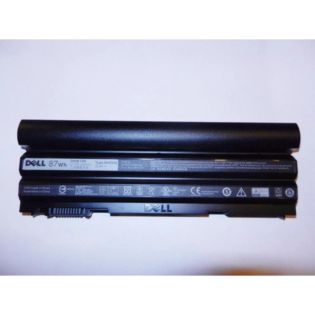 Акумулятор до ноутбука Dell Latitude E5420 NHXVW, 8700mAh (97Wh), 9cell, 11.1V, Li- (A41747) - изображение 1