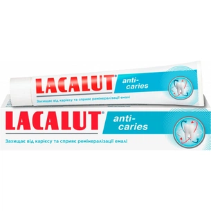 Зубна паста Lacalut anti-caries 75 мл (4016369694534) зображення 1