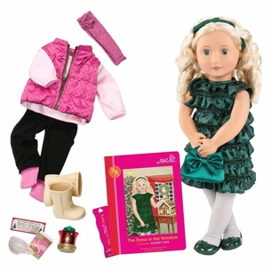 Лялька Our Generation DELUXE - Одрі-Енн із книгою (BD31013ATZ) зображення 1