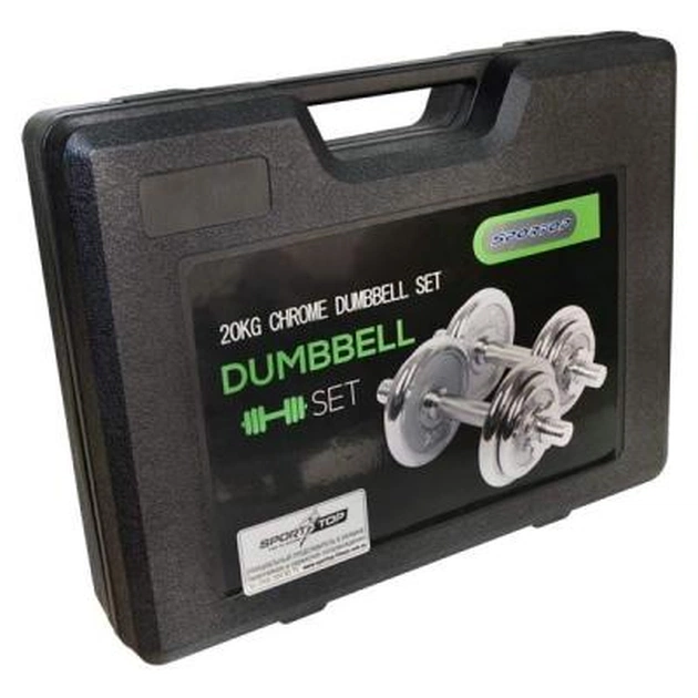 Гантельний набір FitLogic 20кг (DB2510) - picture 4