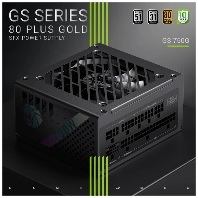 Блок питания Gamemax 750W (GS 750G V25) - изображение 3