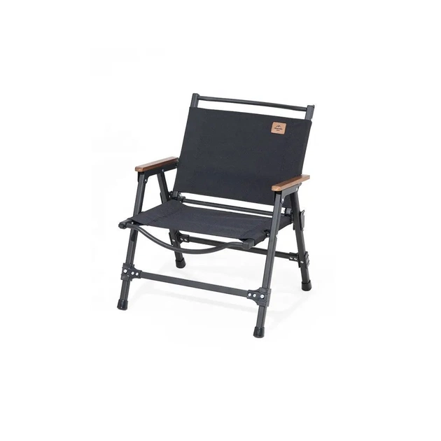 Крісло складане Naturehike NH21JJ002 великий алюміній чорний (6975641888420) - изображение 1