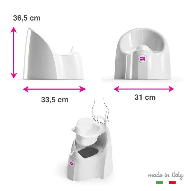 Горщик Ok Baby Pasha анатомічний жовтий (38911300) - зображення 4