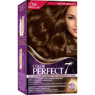 Фарба для волосся Wella Color Perfect 5/0 Коричневий (4064666598314) зображення 1