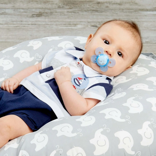 Пустушка Chicco Physio Comfort силіконова від 2 до 6 місяців 2шт. (блакитна) (74931.21.00) - picture 4