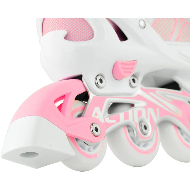 Роликові ковзани Action 2 в 1 Riply Рожеві 33-36 (153B5/2IN1PINK33-36) - зображення 8
