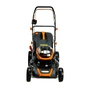 Газонокосарка GTM акумуляторна, 2×18V, 48см, самохідна, 2×4Ah, ЗП (BLM48H-SP_KIT) - зменшене зображення 3