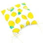 Подушка на стілець MirSon Бязь Принт 17-0531 Striped Lemon 40х50 см (2200006276883) - зменшене зображення 1
