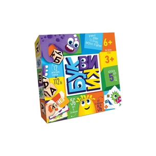 Настільна гра Danko Toys Буквики, українська (G-BU-01U) зображення 1