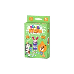 Настільна гра Danko Toys Веселі літери, українська (G-VB-01U) зображення 1