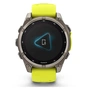Смарт-годинник Garmin fenix 8 47mm,Saph Solar, BareTi/Graphite,AmpYe/GrphBnd (010-02906-21) - зменшене зображення 2