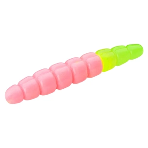 Силікон рибальський FishUP Morio 1.2" 133 - Bubble Gum/Hot Chartreuse, cheese taste (12шт/уп) (1864.13.30) зображення 1