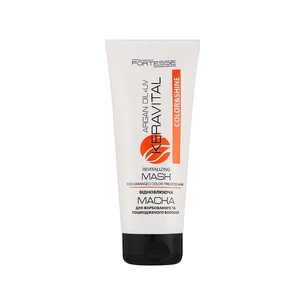 Маска для волосся Fortesse Professional Color & Shine З аргановою олією та UV-фільтром 200 мл (4823115504470) зображення 1