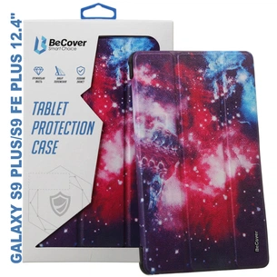 Чохол до планшета BeCover Smart Case Samsung Tab S9 Plus (SM-X810/SM-X816)/S9 FE Plus (SM-X610/SM-X616) 12.4" Space (710382) зображення 1