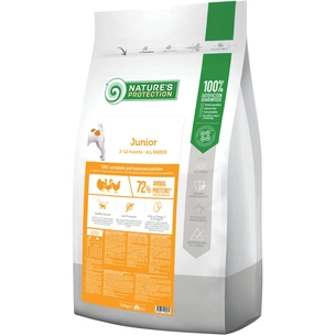 Сухий корм для собак Nature's Protection Junior All breeds 7.5 кг (NPS45727) зображення 1