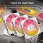 Система рідинного охолодження Corsair iCUE LINK TITAN 360 RX RGB White (CW-9061021-WW) - зменшене зображення 7