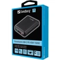 Батарея універсальна Sandberg 15000mAh, PD/45W(20V/2.25A), QC3.0, USB-C, Micro-USB, USB-A*2 (420-66) - зменшене зображення 2