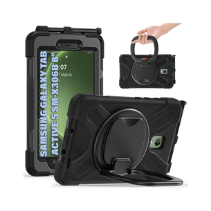 Чохол до планшета BeCover Heavy Duty Case With Stand Holder Samsung Galaxy Tab Active 5 SM-X306B 8" Black (710950) зображення 1