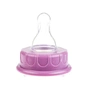 Пляшечка для годування Baby-Nova Декор 240 мл Рожевий (3960066) - зменшене зображення 3