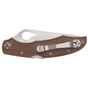 Ніж Spyderco Byrd Cara Cara 2 Serrator Brown (BY03PSBN2) - зменшене зображення 2