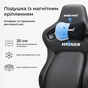 Кресло для геймеров Anda Seat Kaiser 4 V2 Size XL PVC Dark Gray Fabric (AD12YDDC-XLL-20-GB-CF-03) - уменьшенное изображение 5