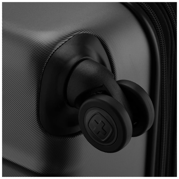 Валіза Wenger Oryson, мала, пластик, 4 колеса, сіра (653208) - зображення 9