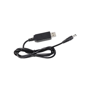 Кабель живлення USB to DC 5.5x2.1mm 12V 1.0m Value (S1016) picture 1