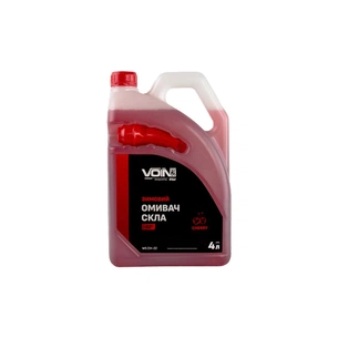 Омыватель автомобильный VOIN -22 Cherry 4л (VOIN W5 CH -22) изображение 1