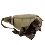 Сумка Vintage Поясна текстильна Оливкова (20174) - зменшене зображення 2
