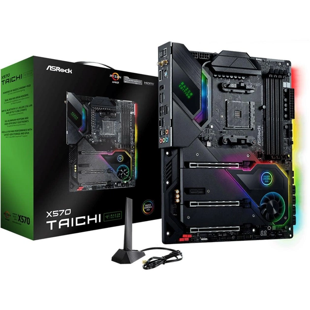 Материнська плата ASRock X570 TAICHI RAZER EDITION - зображення 1
