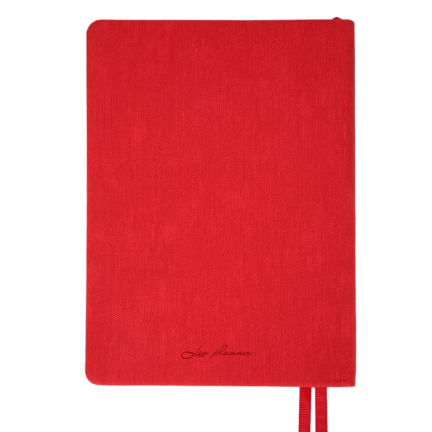 Тижневик Leo planner А5 датований 2026 "Boss", м'який, червоний, 368 сторінок (252636) - picture 2