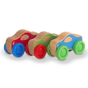 Розвиваюча іграшка Melissa&Doug Автомобильная пирамидка (MD4051) зображення 1