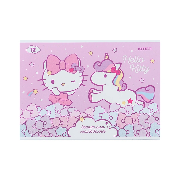 Альбом для малювання Kite Hello Kitty, 12 аркушів (HK24-241) - picture 9