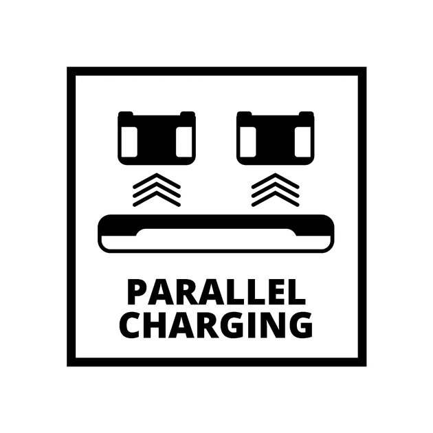 Набір акумулятор + зарядний пристрій Einhell 18V 2x4.0Ah Twincharger Kit (4512112) - picture 9