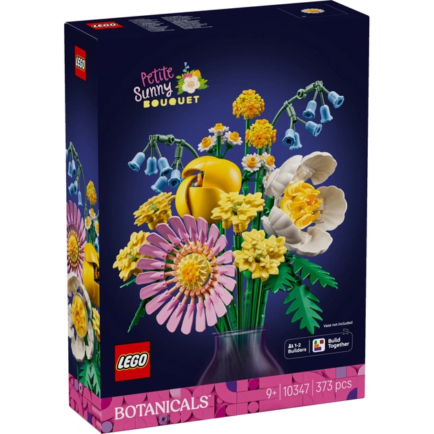 Конструктор LEGO Botanicals Мініатюрний сонячний букет (10347) - зображення 1