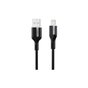 Дата кабель USB 2.0 AM to Lightning 1.0m 2.4A black Choetech (XAL-0003-BK-V2) - уменьшенное изображение 1