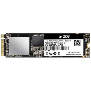 Накопичувач SSD M.2 2280 256GB ADATA (ASX8200PNP-256GT-C) зображення 1