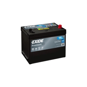 Акумулятор автомобільний EXIDE PREMIUM 75A (EA754) зображення 1